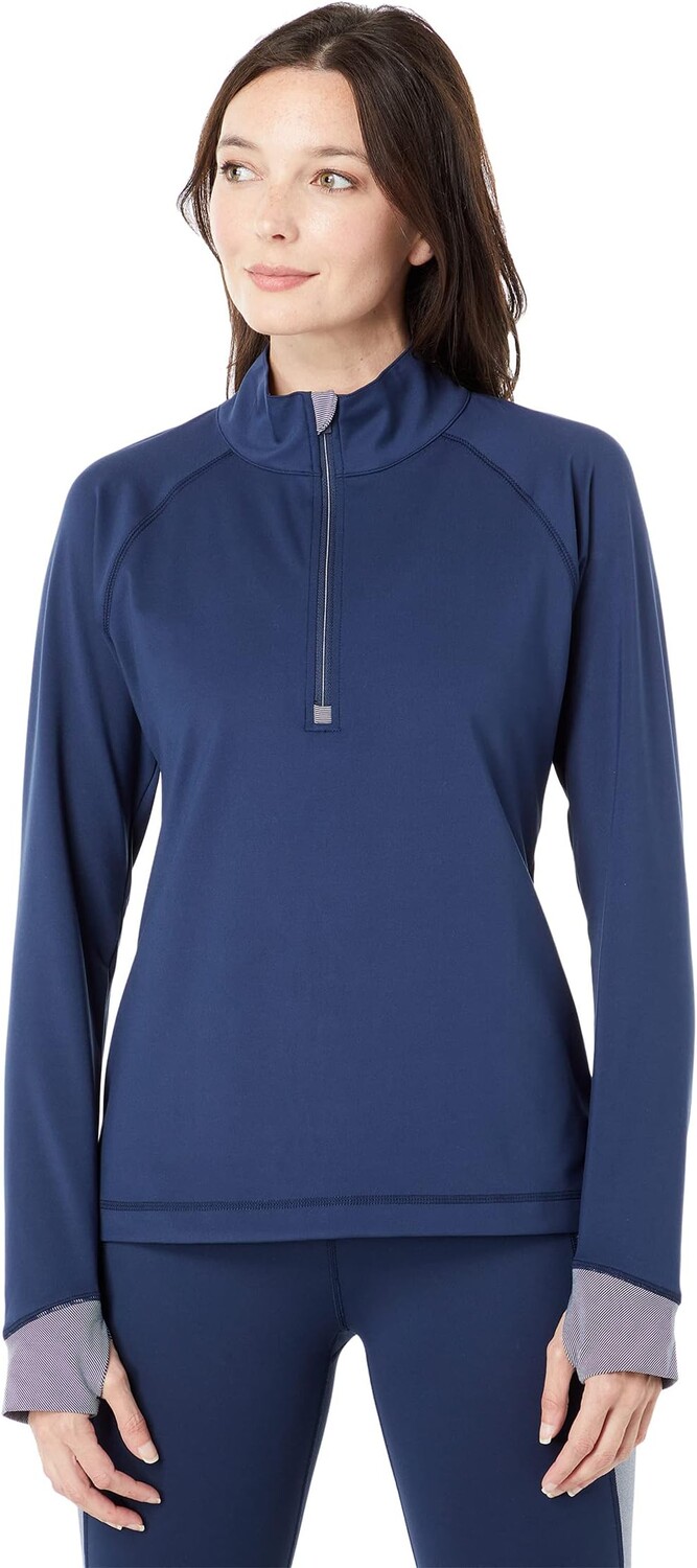 

Толстовка Southern Tide Ranya Performance 1/4 Zip, цвет True Navy