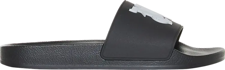 

Кроссовки Palm Angels Pool Slider 'PA Monogram - Black Light Grey', черный