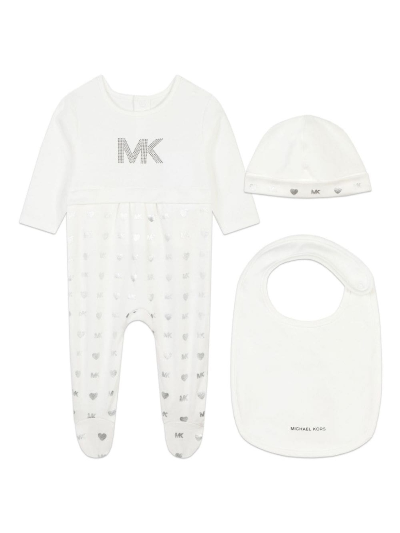 

Michael Kors Kids пижамный комплект с логотипом, белый