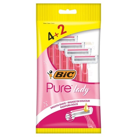 

Бритвы 6 шт. Bic, Pure Lady