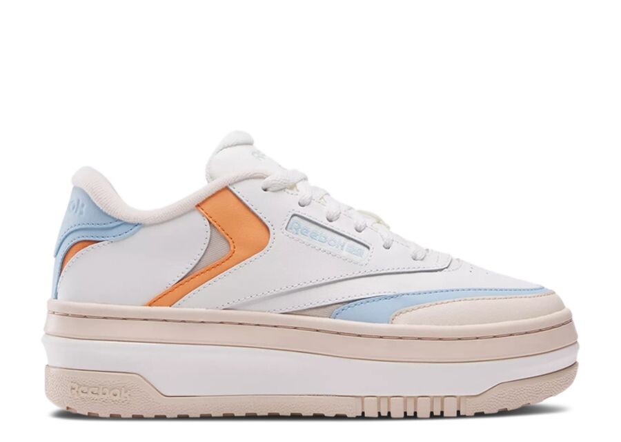 

Кроссовки Reebok Wmns Club C Extra, цвет Chalk Tapioca Soft Blue