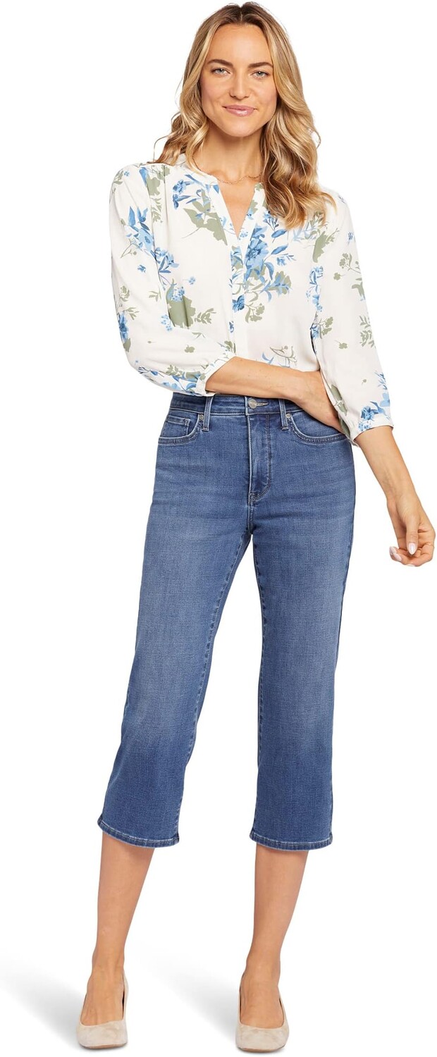 

Джинсы Joni High-Rise Relaxed Capris in Awakening NYDJ, цвет Awakening