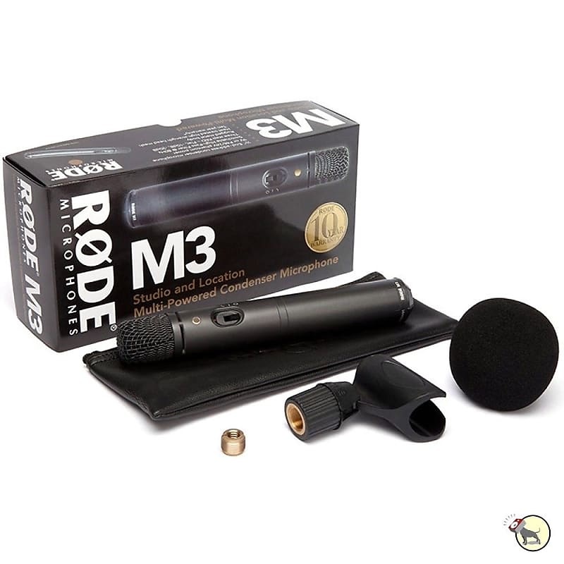 

Конденсаторный микрофон RODE M3 Multi-Powered Cardioid Condenser Microphone