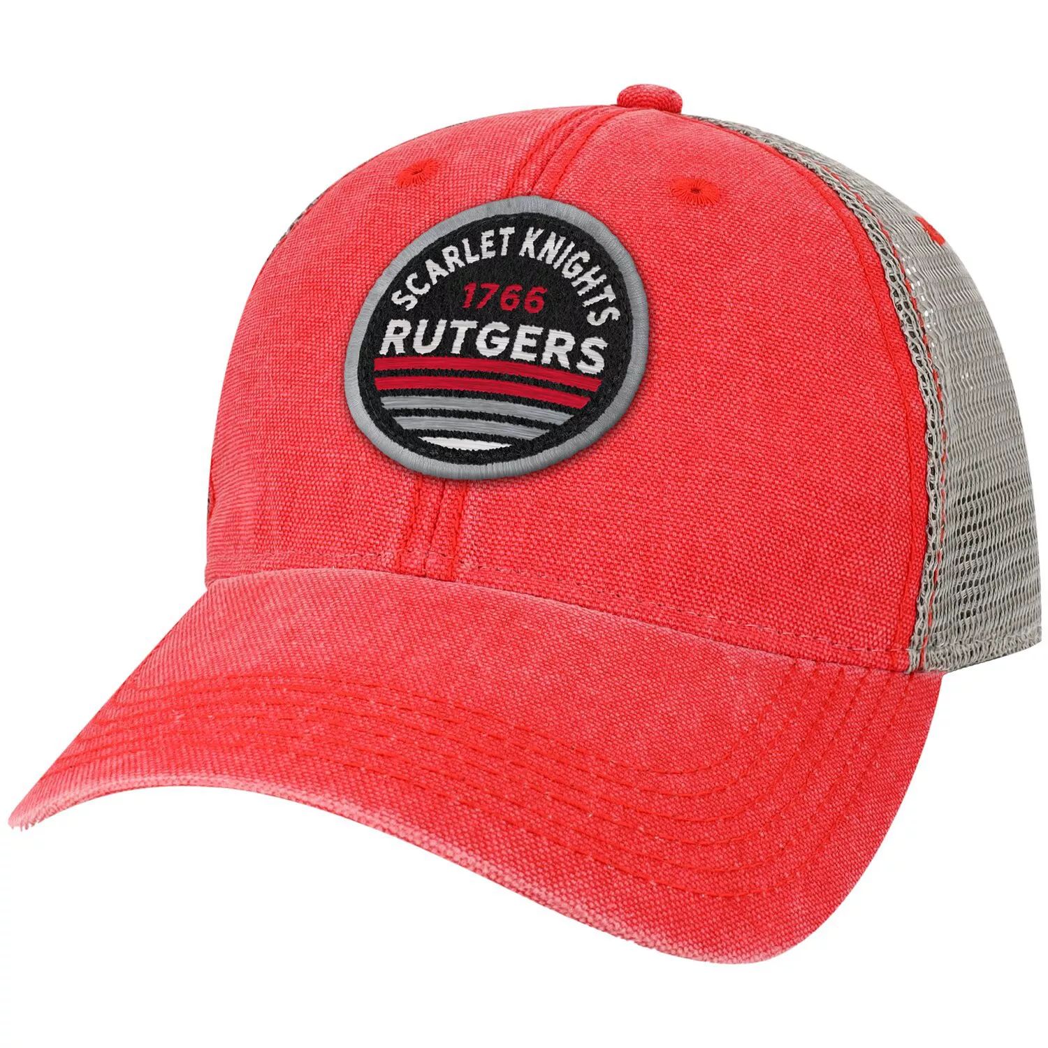 

Мужская кепка Scarlet Rutgers Scarlet Knights Sunset Dashboard Trucker Snapback