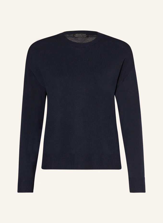 

Пуловер Armani Exchange, синий