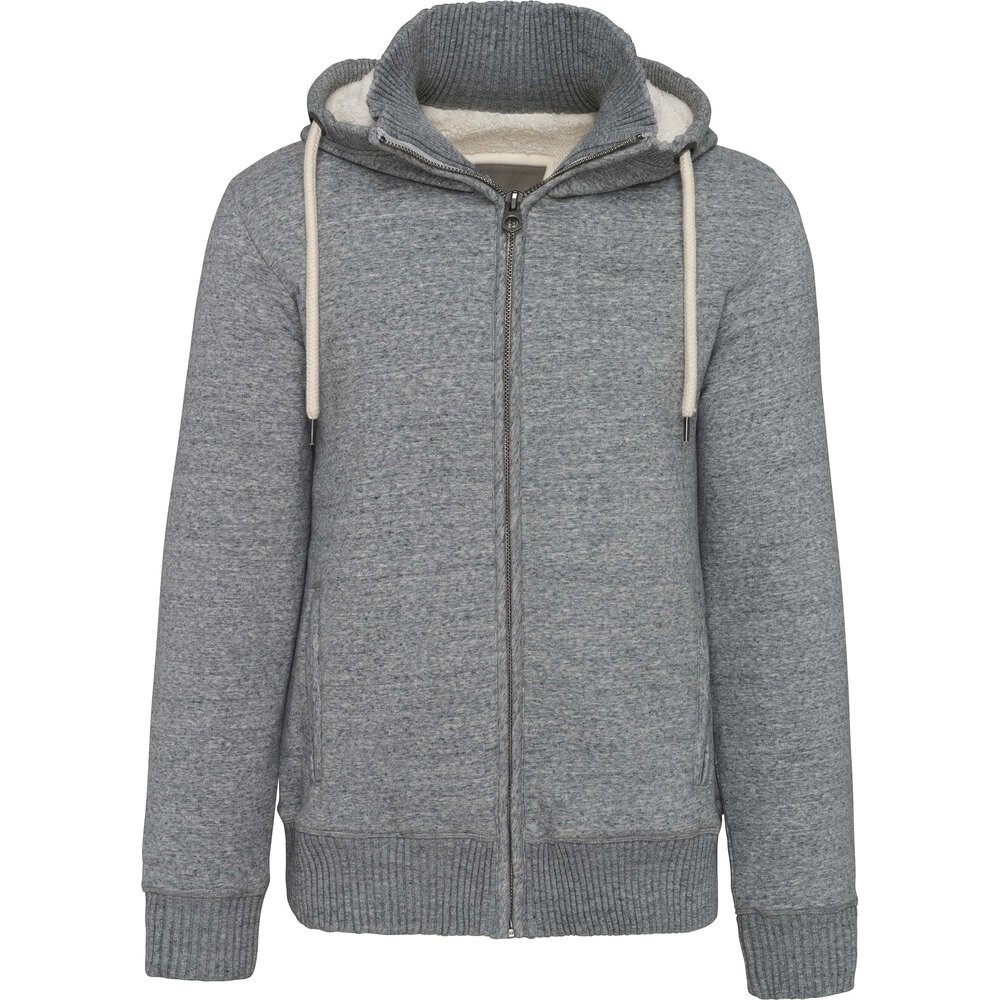 

Худи Kariban Vintage Molleton, серый