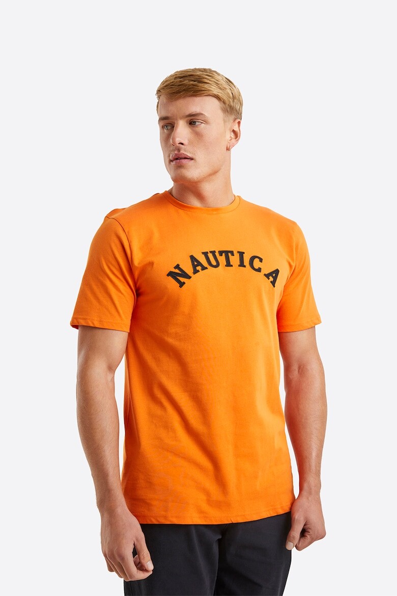 

Футболка Trent с овальным вырезом и логотипом Nautica, оранжевый