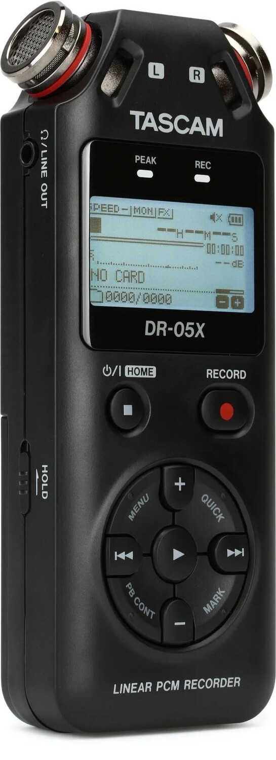 

Портативный стереофонический рекордер TASCAM DR-05X