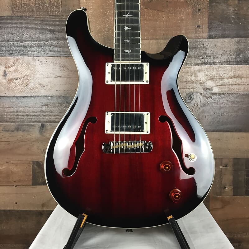 

Электрогитара PRS SE Hollowbody Standard Fire Red Burst, Hard Case, Free Ship, 735