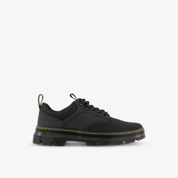 

Кроссовки Reeder со вставками из переработанного нейлона и кожи с низким берцем Dr. Martens, черный