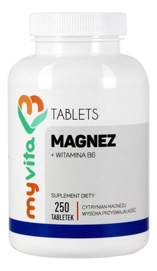 MyVita, Магний + B6, 250 таблеток