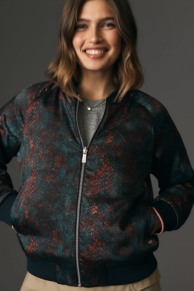 

Двусторонний бомбер Scotch & Soda, черный мотив