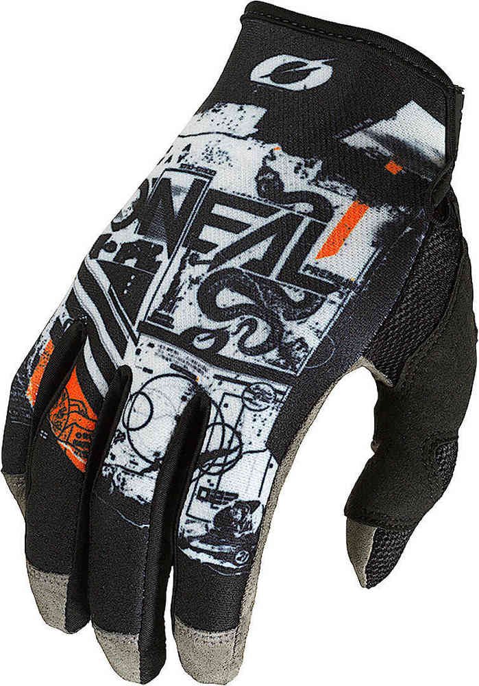 Перчатки для мотокросса Mayhem Scarz V.22 Oneal, черный/оранжевый