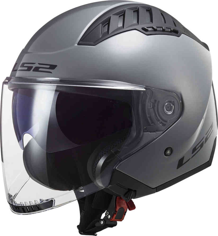 цена OF600 Copter II Твердый реактивный шлем LS2, серый