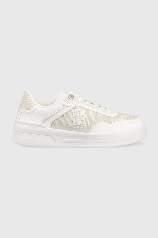 

Кроссовки TH WOVEN BASKET SNEAKER Tommy Hilfiger, бежевый