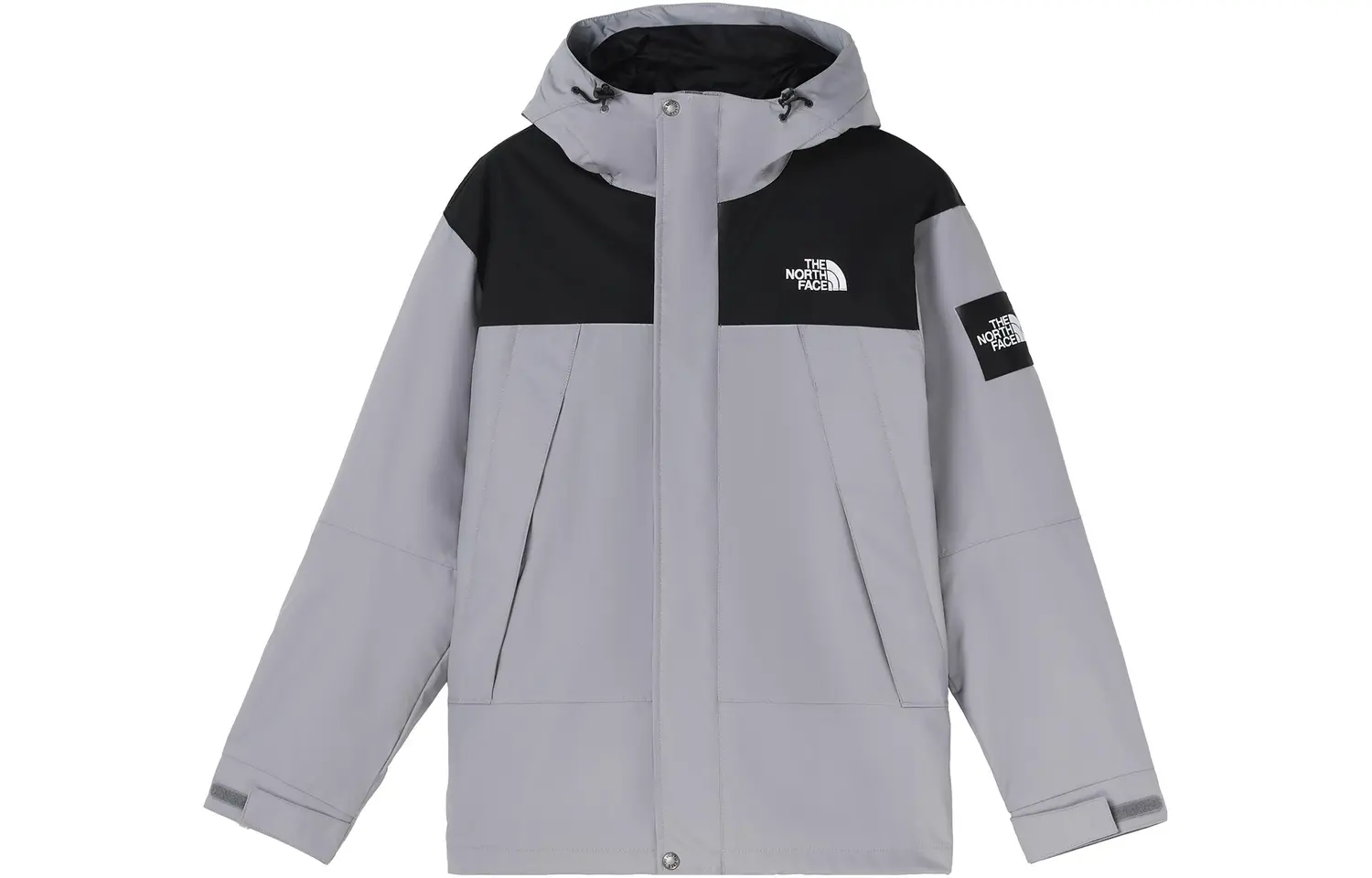 

Куртка унисекс серая The North Face, серый