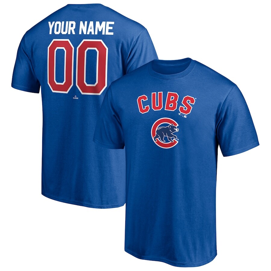 

Футболка с коротким рукавом Fanatics Branded Chicago Cubs, роял