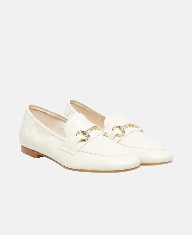 

Лоферы Emilio Sarto, цвет Wool White