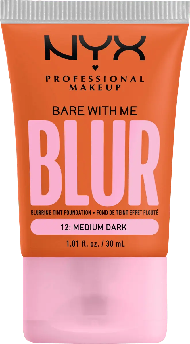 

Тональный крем Bare With Me Blur Tint 12 Medium Dark 30 мл NYX PROFESSIONAL MAKEUP