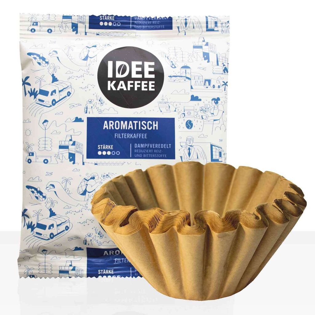 

Darboven Idea Coffee Classic 42 x 70г фильтр-кофе + 50 корзиночных фильтров, пакет услуг J.J. Darboven