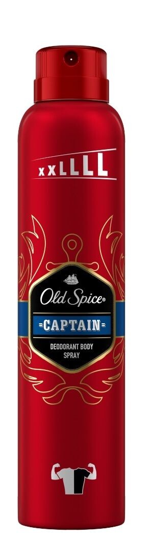 

Old Spice Captain спрей дезодорант, 250 ml