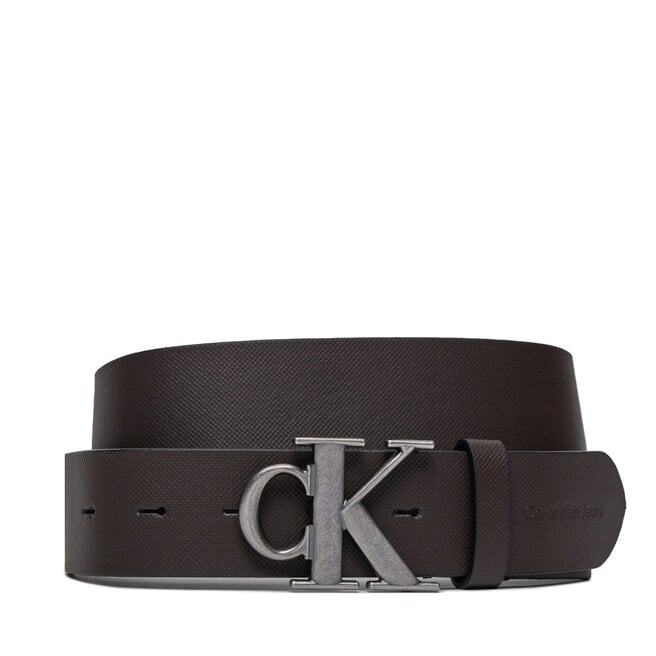 

Ремень Calvin Klein Jeans RoMono Plaque, коричневый