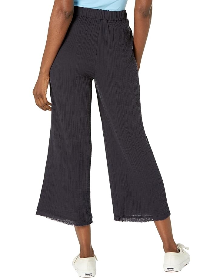 

Брюки Eileen Fisher Wide Cropped Pants, цвет Nocturne