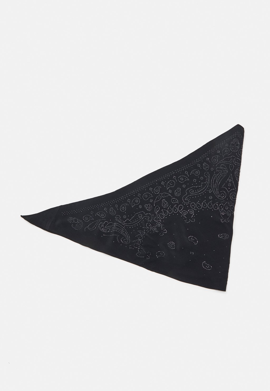 Шарф Bandy Triangle Strass Silk Zadig & Voltaire, цвет noir