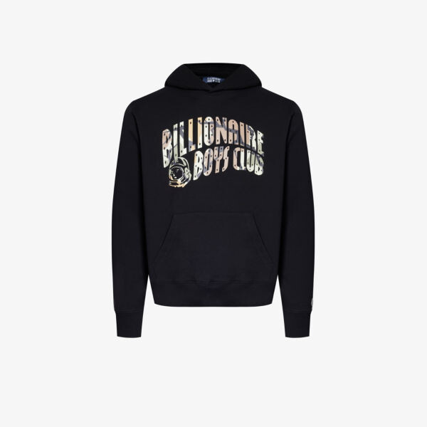 

Худи из хлопкового джерси с логотипом camo arch Billionaire Boys Club, черный