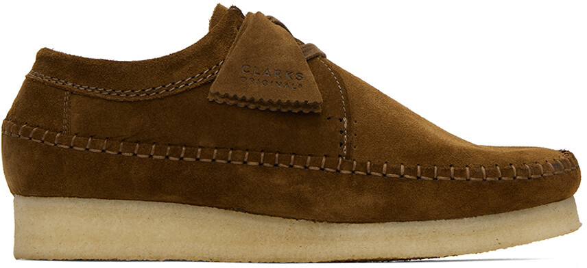 

Светло-коричневые дерби Clarks Originals Weaver, Коричневый
