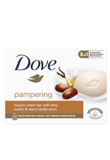 Крем-мыло Dove 3 в 1 — уход за телом — масло ши и теплая ваниль 90 г