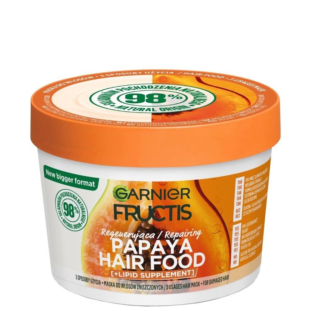 

Маска для волос Fructis Hair Food Papaya, 400 мл