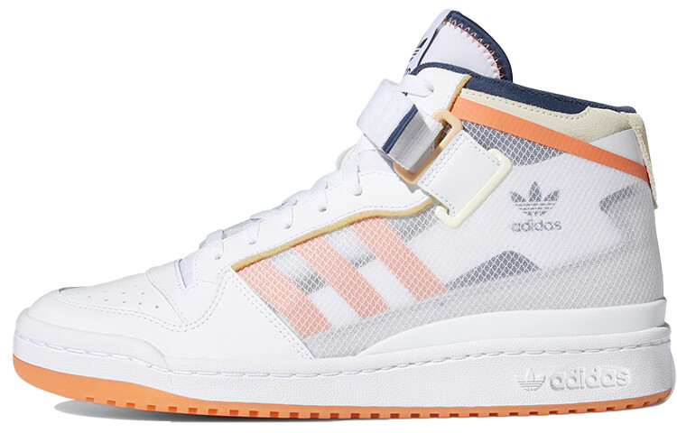 

Кроссовки для скейтбординга Adidas Originals FORUM унисекс Белый/Туманный медный/Кислотно-оранжевый