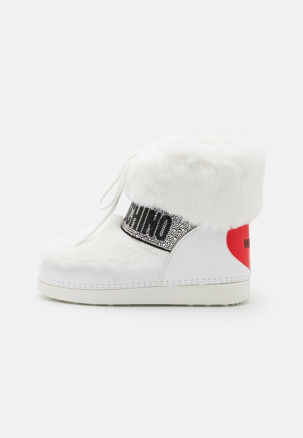 

Ботильоны на платформе Love Moschino, белый