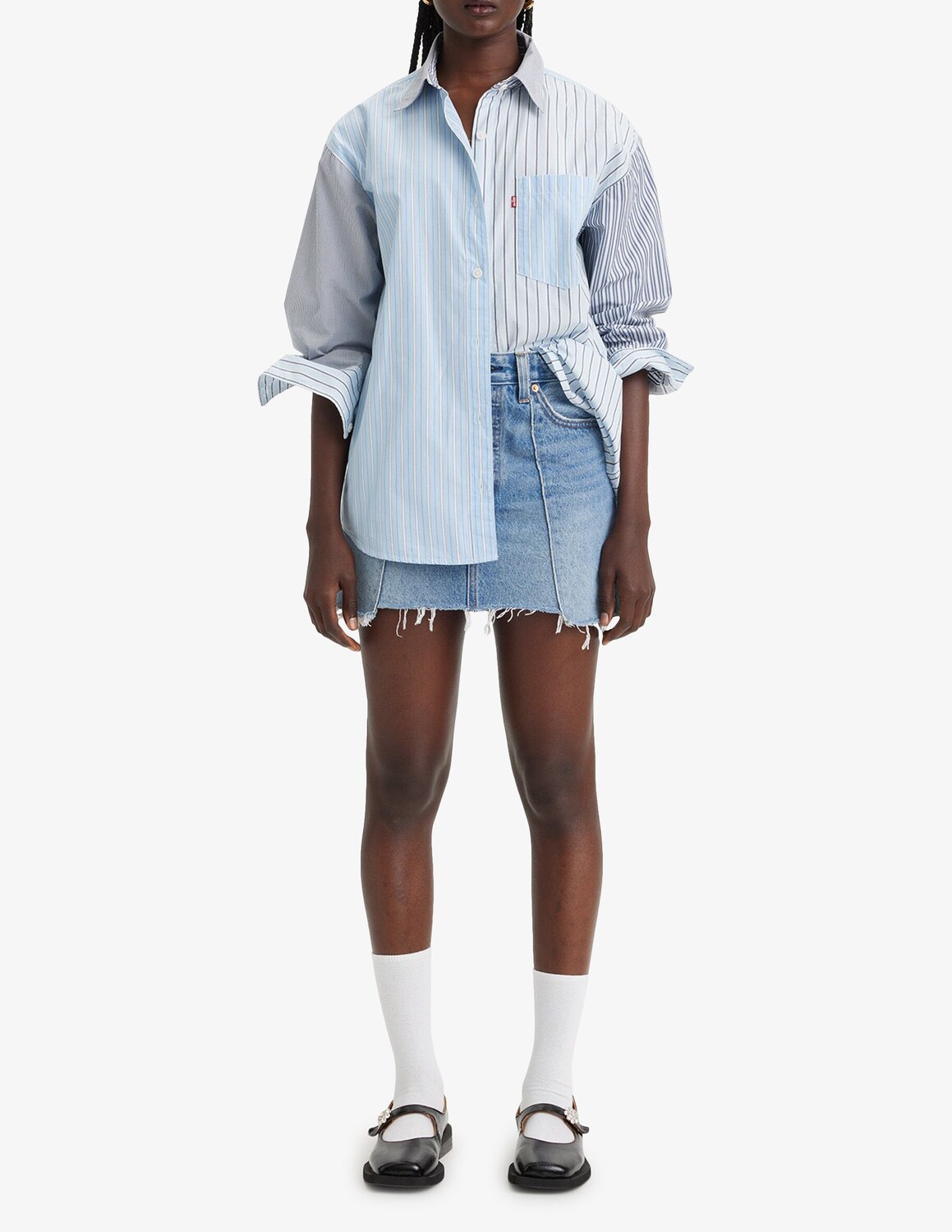 

Обновленная юбка Icon Levi's, синий