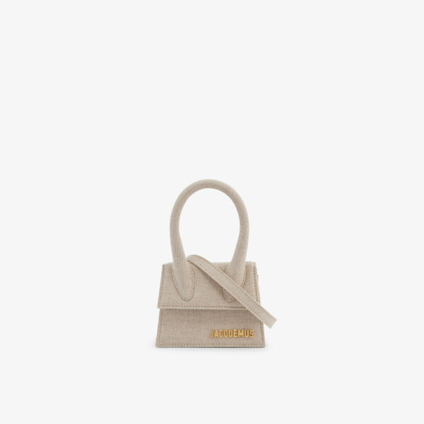 

Плетеная сумка через плечо le chiquito Jacquemus, серый