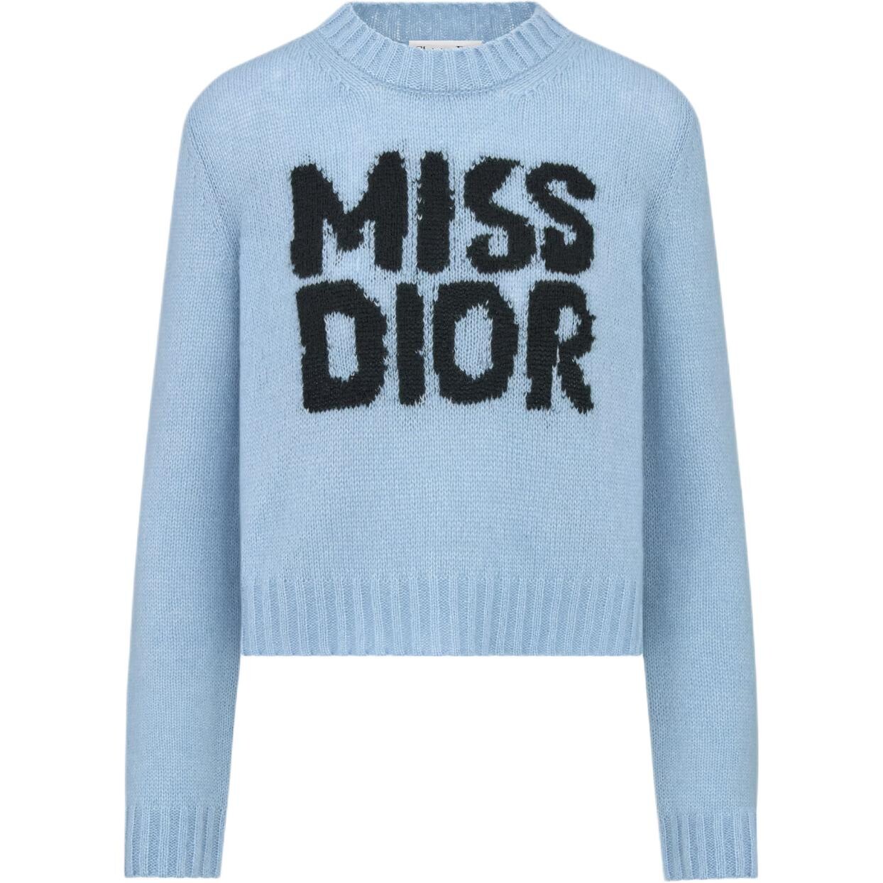 

Кашемировый свитер женский светло-голубой Dior