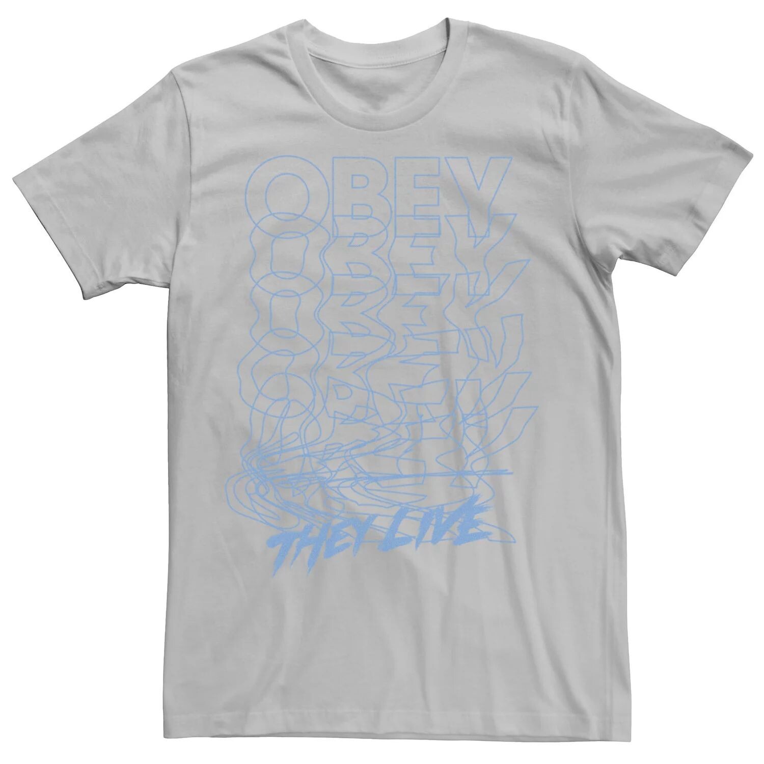 

Мужская футболка с рисунком They Live Obey Outline Stack Licensed Character
