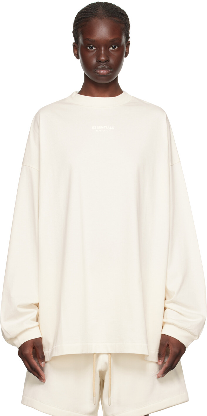 

Off-White футболка с длинным рукавом и круглым вырезом Fear of God ESSENTIALS