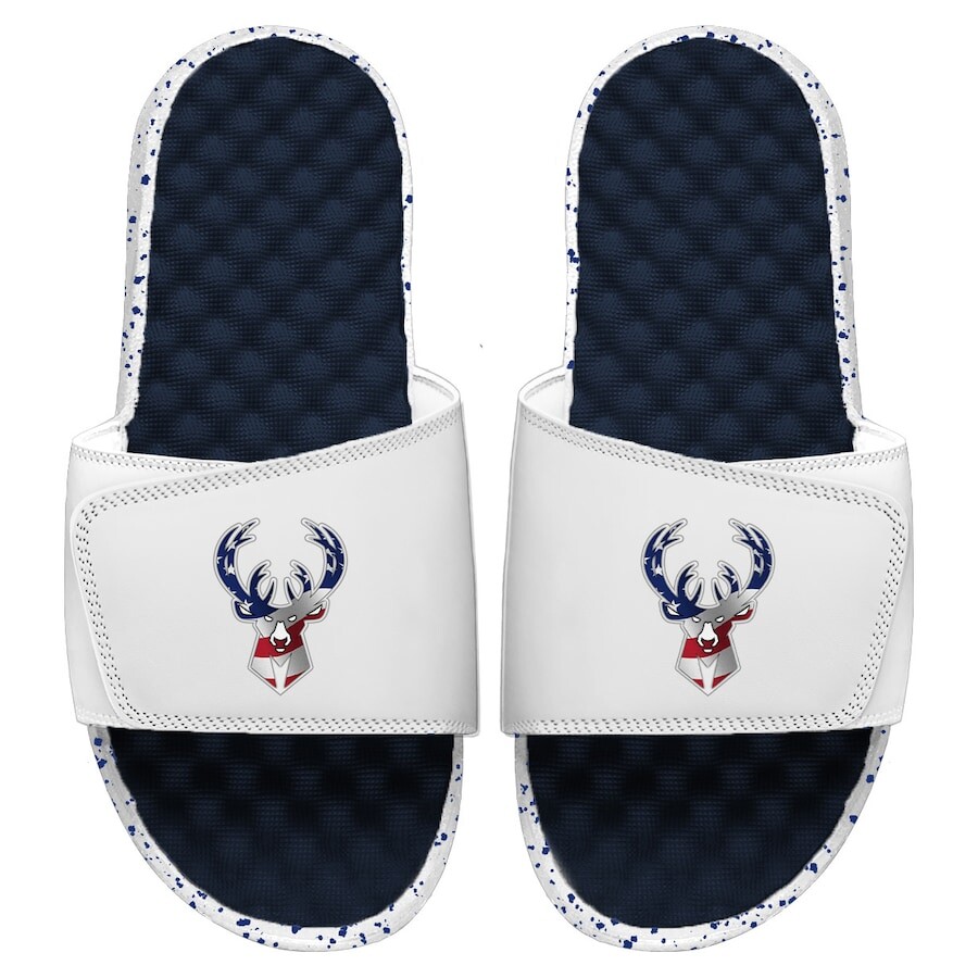 

Шлепанцы ISlide Milwaukee Bucks, нави