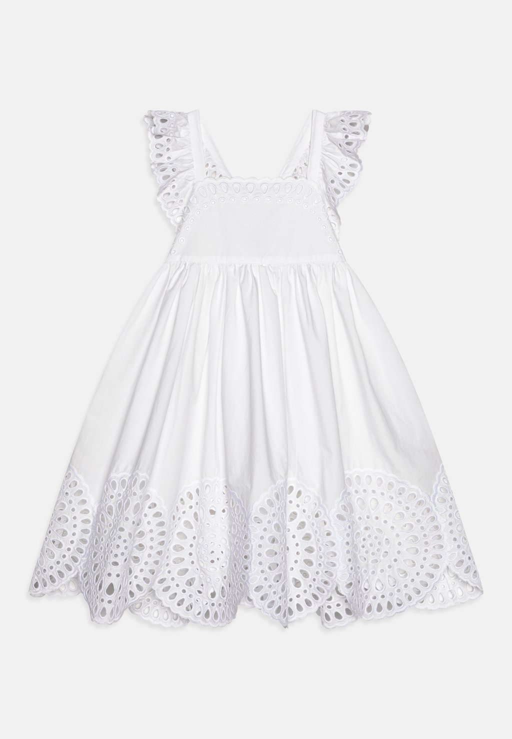 Дневное платье DRESS GIRL Stella McCartney Kids, цвет white