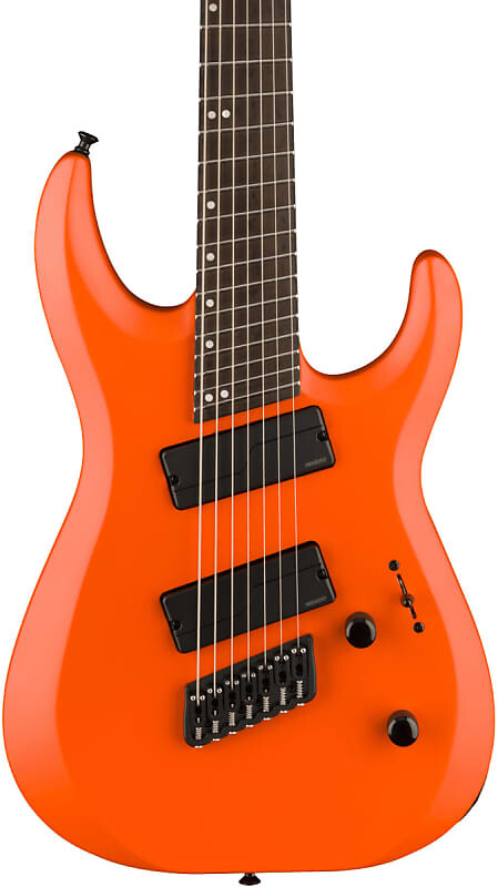 

Электрогитара Jackson Pro Plus Series DK Modern HT7 MS Ebony Fingerboard Satin Orange Crush w/case