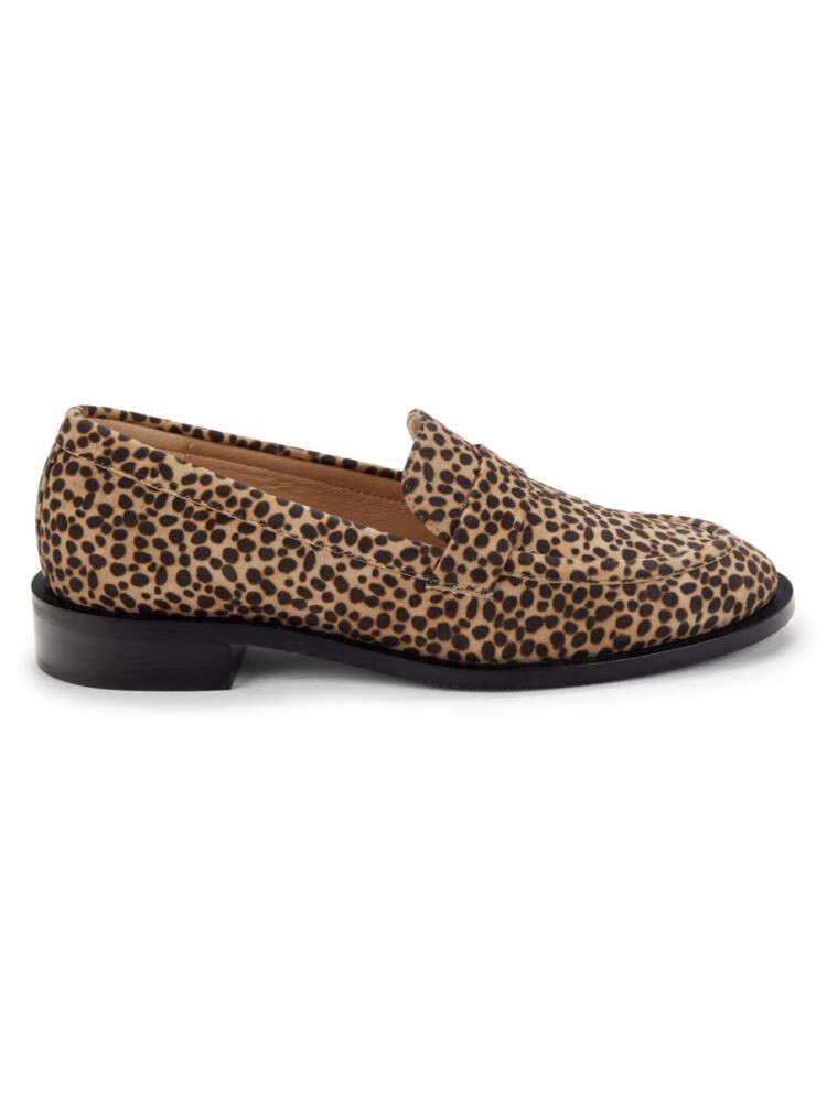 

Замшевые лоферы Palmer с леопардовым принтом Stuart Weitzman, цвет Beige Multicolor, Коричневый