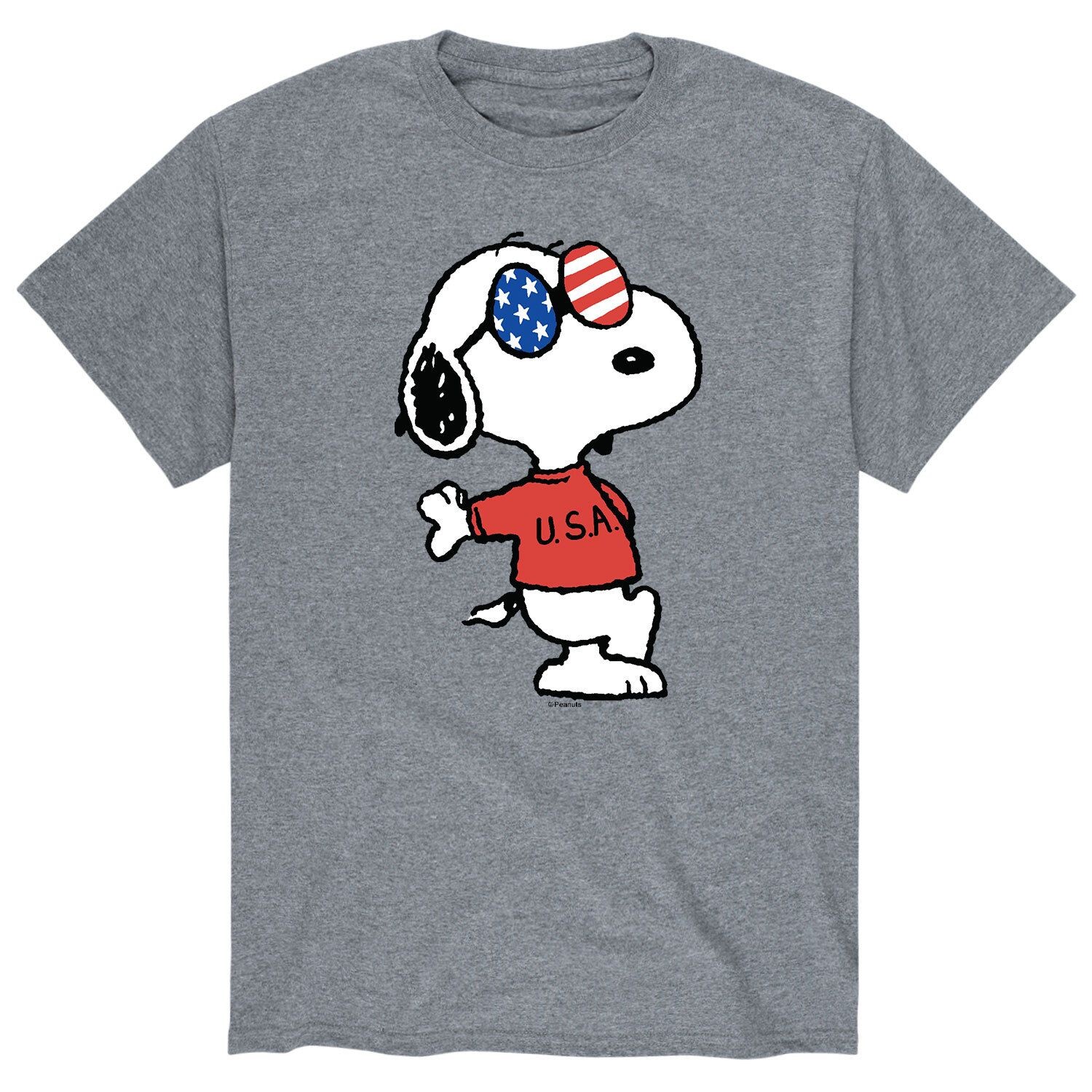 

Мужская футболка Peanuts Americana Snoopy Licensed Character