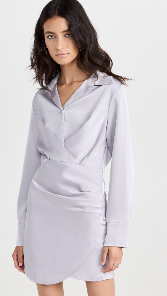 

Платье Snow Xue Gao Wrap Shirt, фиолетовый