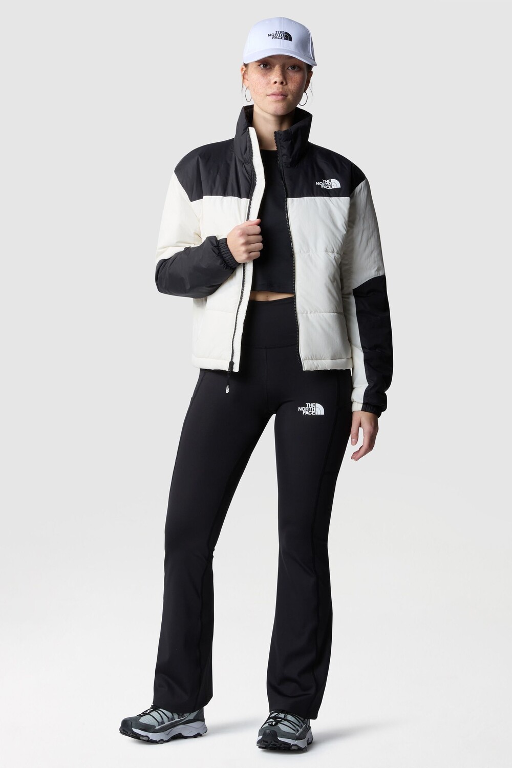 

Женская стеганая куртка госэй The North Face, белый