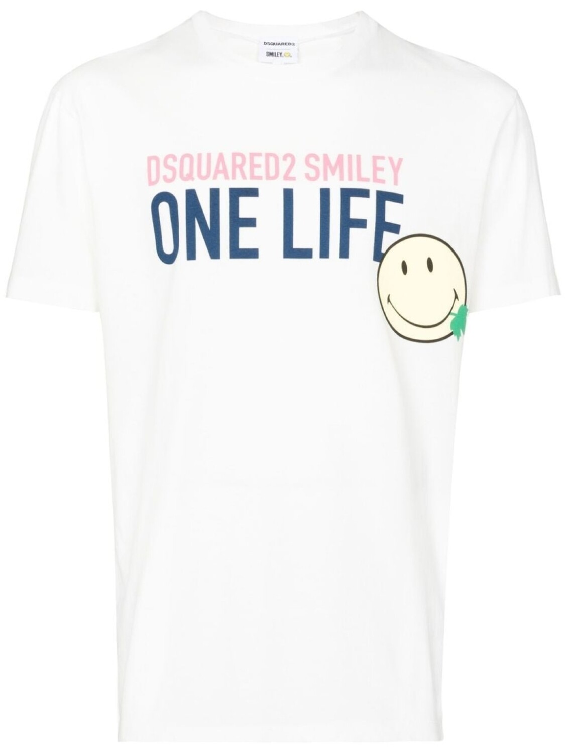 

Dsquared2 футболка с графичным принтом, белый