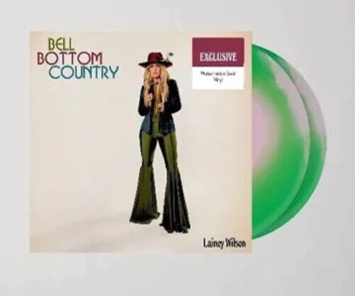 

Виниловая пластинка Wilson, Lainey: Bell Bottom Country - Limited 'Watermelon Swirl' Colored Vinyl