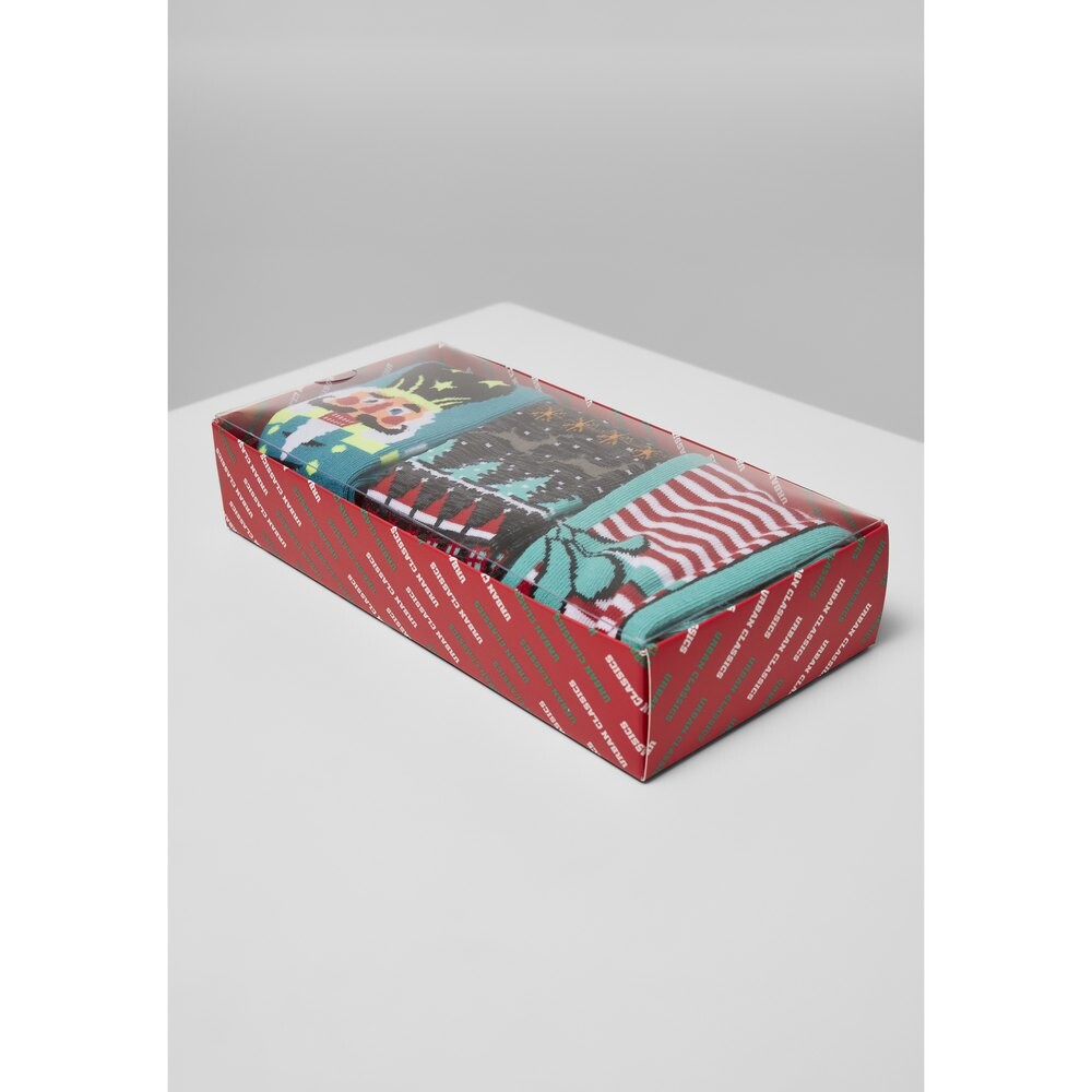 

Носки Urban Classics Christmas Nutcracker 3 шт, разноцветный