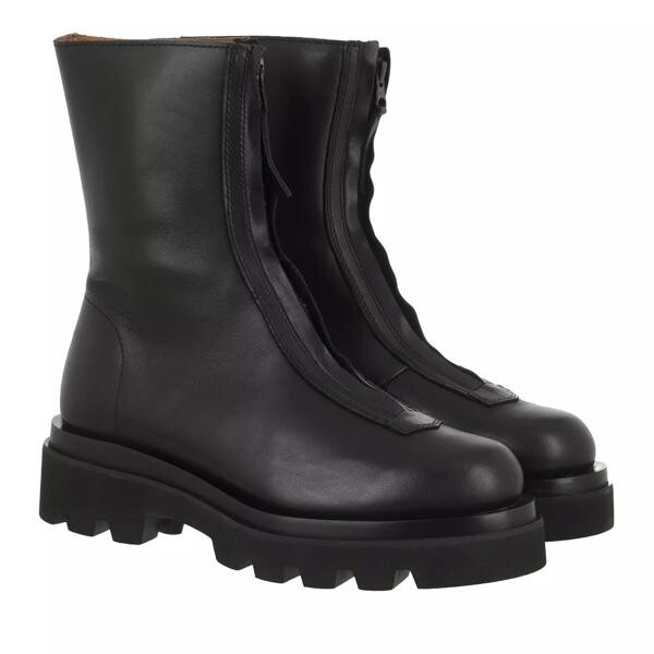 

Ботинки boots with zipper front and track sole Toral, черный